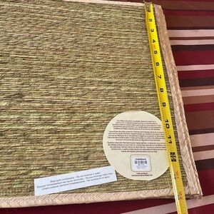 Crate&Barrel Natural Woven Placemat